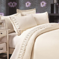 100% Polyester Microfiber Lace Sheet Set